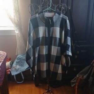 Rafaella Black and White Knit Sweater